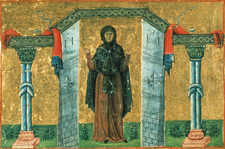 Melania_the_younger__nun_of_rome_(menologion_of_basil_ii)