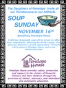 DOP SOUP SUNDAY FOR PENELOPE HOUSE AND SCHOLARSHIP FUND