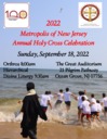 Metropolis of NJ Annual Holy Cross Celebration ~ Sunday, September 18, 2022