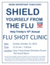 Holy Trinity’s 10th Annual Flu Shot Clinic