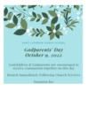 Godparents' Day is October 9th