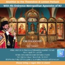 YAL Pan-Orthodox Evening of Prayer, Fellowship, and Discussion with Metropolitan Apostolos