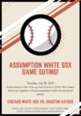 Still Taking Reservations!  WHITE SOX Game Outing