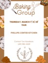 Baking Group March Dates