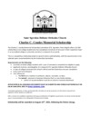 Charles C. Condes Memorial Scholarship