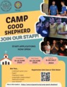 Camp Good Shepherd Staff Application 2024