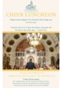 Choir Luncheon  - September 25th - after Divine Liturgy
