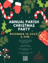 Annual Parish Christmas Party - Dec 18