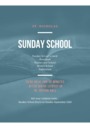 Sunday School - Starts September 11th