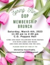 DOP Membership Lunch April 20