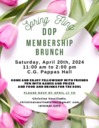 DOP Membership Lunch April 20