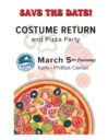 Dance Costume Return Party March 5