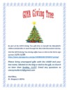 Giving Tree: Nov 6 - 27