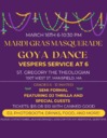GOYA Dance: March 16th