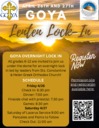 GOYA Lenten Lock-In April 26-27