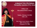 His Eminence Metropolitan Apostolos of NJ