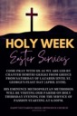 Holy Week Announcement