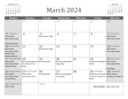 March 2024 Calendar *Revised*