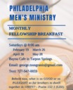 Men's Ministry Monthly Breakfast - Feb 19