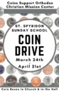 Sunday School OCMC Coin Drive