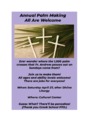 Palm Cross Making ~ Sunday School ~ Sat, Apr 27, 2024