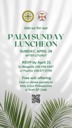 Palm Sunday Luncheon