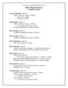Holy Week Services SCHEDULE 2022