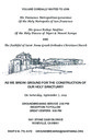 St. Anna Groundbreaking Invitation | September 7th