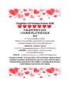 Daughters of Penelope Valentine's Day Cookie Platter Sale