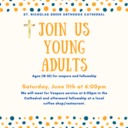 Join Young Adults on June 11, 2022