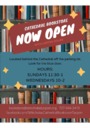 Bookstore - NOW OPEN - Wed 10-2 & Sun 11:30-1