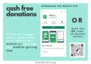 Cash-Free Donations