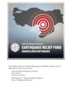 GOARCH Earthquake Relief Fund