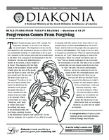 Diakonia Newsletter - February 22, 2026