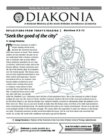 Diakonia Newsletter