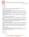 Day Care Safety Letter 5/8/2026