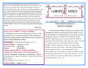 LORD'S VOICE