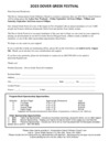 Festival Ad-book Form