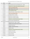 Calendar of Holy Services and Events as of Feb 7, 2024
