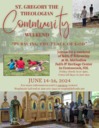 Community Weekend: June 14-16