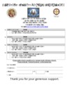 Greek Festival Sponsorship Form & Volunteer Sign Up