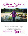 Sip and Snack to benefit IOCC