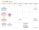 October Calendar