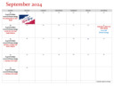 September Calendar