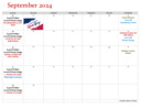 September Calendar