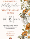 Philoptochos Welcome Aboard Dinner