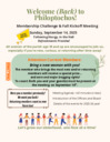 Bring a New Face- Philoptochos