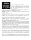 Turkish Invasion of Cyprus