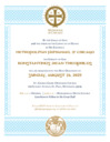 Theophilos Ordination