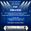 FDF Preview and Dance - St. Nicholas - Friday, January 25th